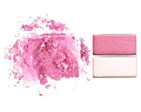 Make up crushed powder Stock Photos