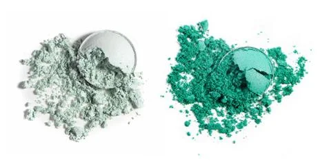 Make up crushed powder Foto stock