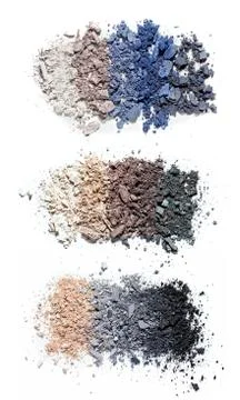 Make up crushed powder Stock Photos