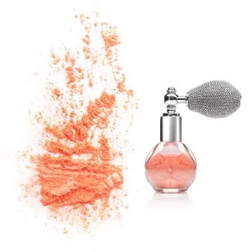 Make up crushed powder Stock Photos