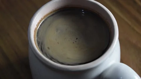 Make a cup of Indonesian black coffee Stock Footage 149017109