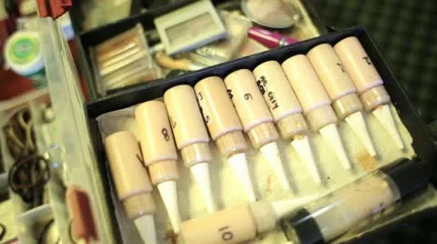 Make up Dolly Out Stock Footage 20567319