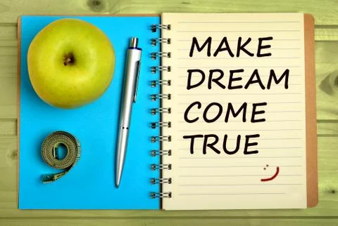 Make dream come true Stock Photos