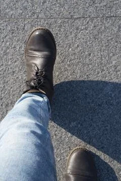 Make the first step Stock Photos