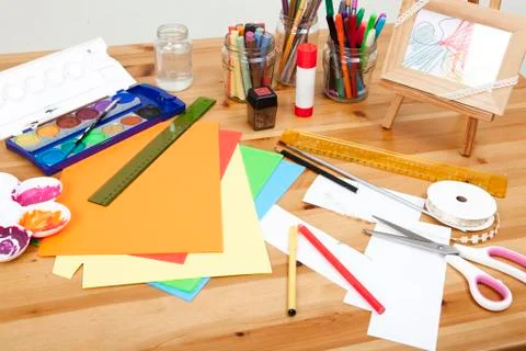 Make gifts yourself Stock Photos
