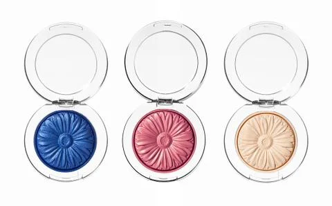 Make up glamour eyeshadows Stock Photos