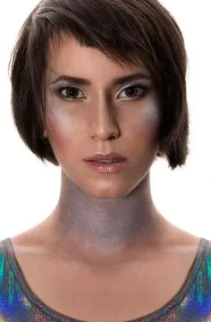 Make up glitter Stock Photos