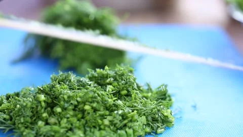 To make green salad  7 Stock Footage 312948748