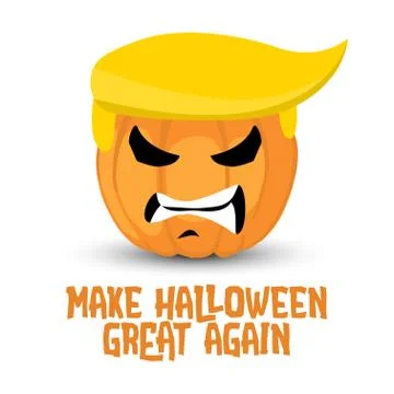 Make Halloween Great again Stock Illustration