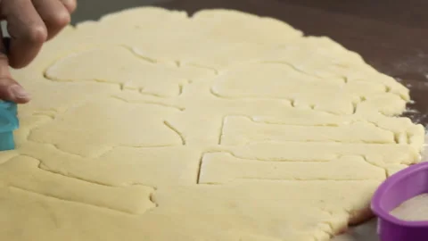 Make homemade cookies Video stock 158346398