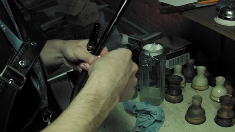 Make Hookah Stock Footage 103390819