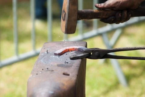 Make a horseshoe Fotos de archivo