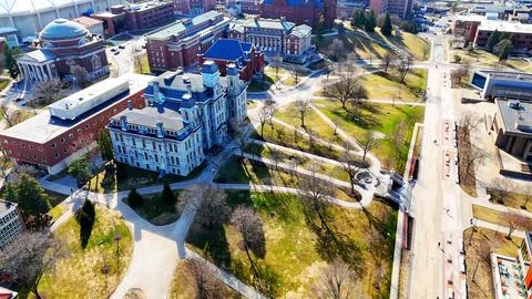 Make an Impact in the World - SU Campus - Syracuse, NY Stockfoto's