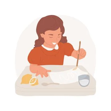 Make invisible ink isolated cartoon vector illustration. Stock Illustration