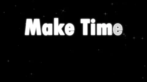 Make It Happen text animation with sparkling stars on a black background Vídeos de archivo 344626004