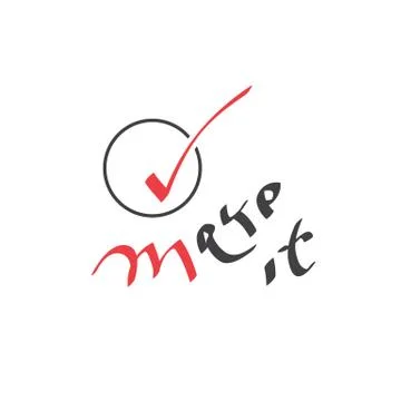 Make it text Stock Illustration