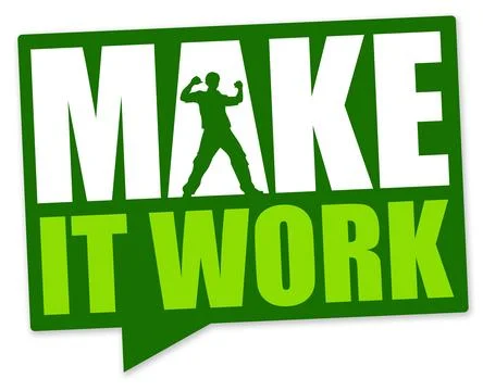 Make it work Stock Illustration