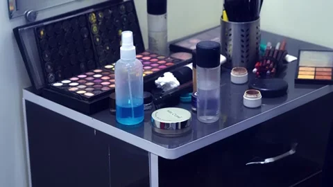 Make-Up Kit Video stock 159573468