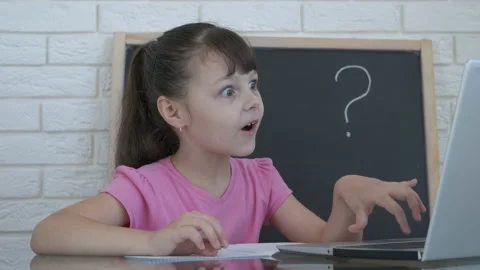 Make lessons on internet. Stock Footage 141589252