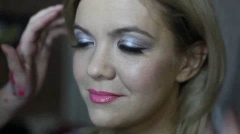 Make-up Look Stockbeeldmateriaal 2009085