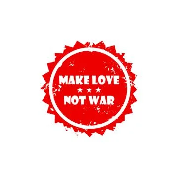 MAKE-LOVE stamp sign Stock Illustration
