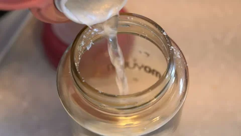 Make milk powder Stock Footage 93796989