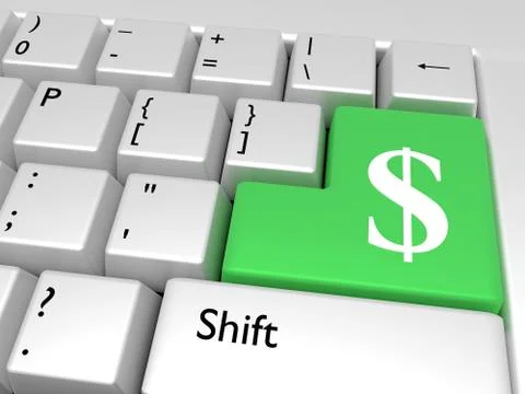 Make money concept Stock Illustration