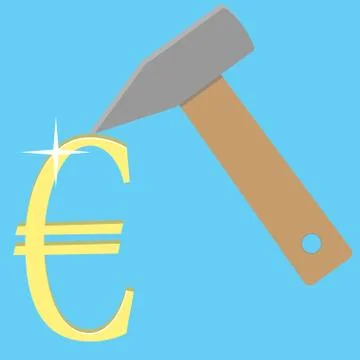 Make money concept Stock Illustration