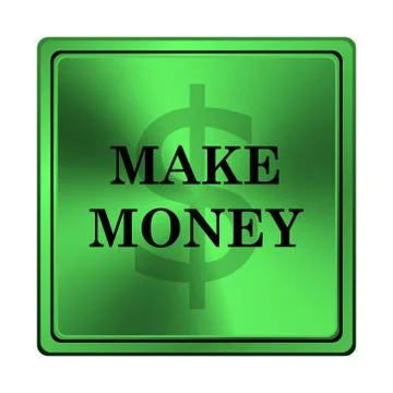 Make money icon Stock Illustration