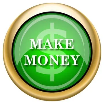 Make money icon Stock Illustration
