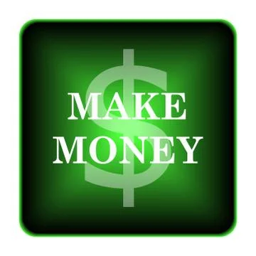 Make money icon Stock Illustration