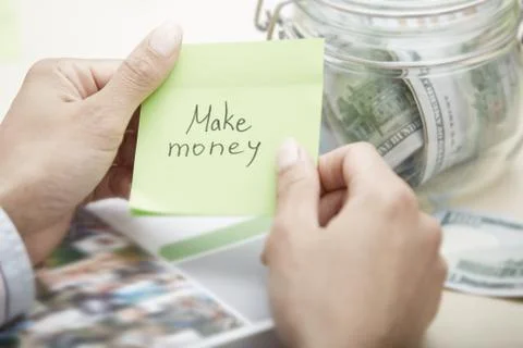 Make money Stock Photos