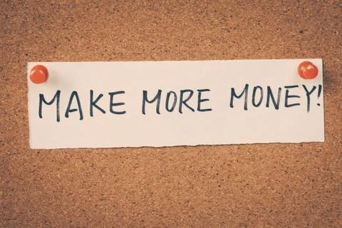 Make more money Stock Photos