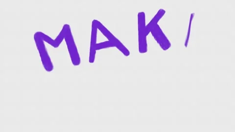 Make my day text animation. Video stock 153028307