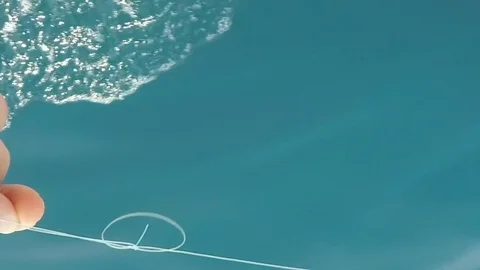 Make a node in slow motion Video stock 79159821