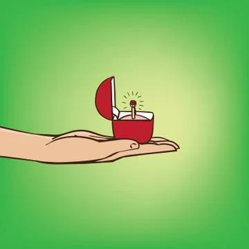 To make an offer to marry Stock Illustration