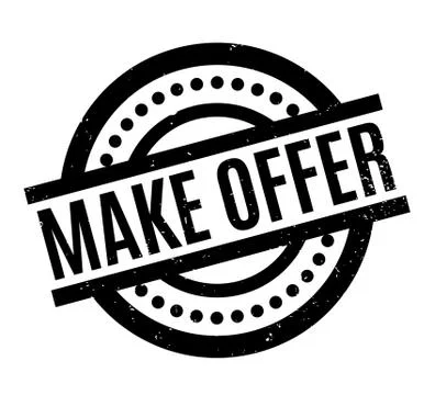 Make Offer rubber stamp Stock Illustration