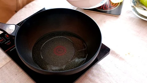 Make Omelette Stock Footage 73422902