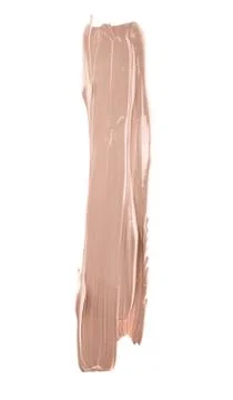 Make-up pale base foundation brush strokes and smudge texture Stock Photos