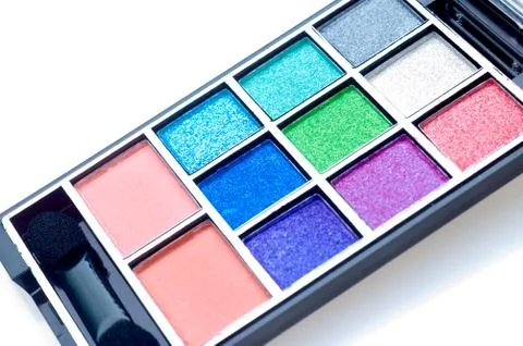 Make up palette Stock Photos