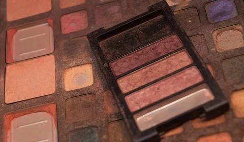 Make up palette Stock Photos