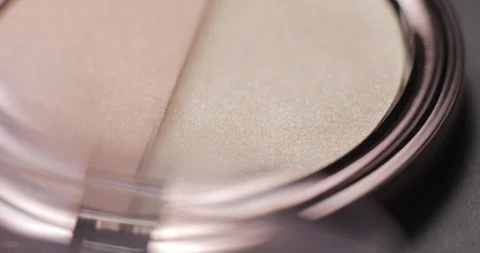 Make-up palette rotating close-up studio Stock-Footage 280522024