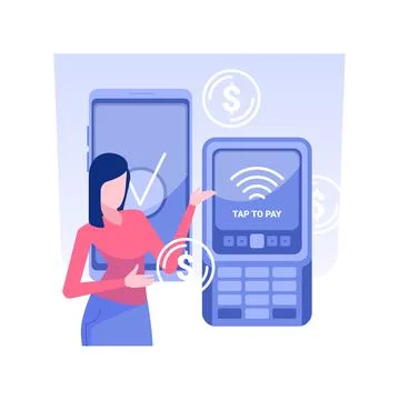 Make payments isolated concept vector illustration. Ilustración de archivo
