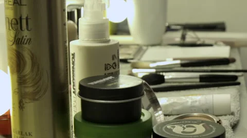Make up in photo studio Stock Footage 41462953