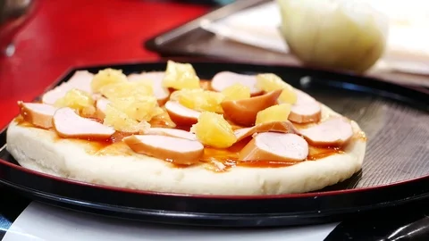 Make pizza2 Stock Footage 105017867