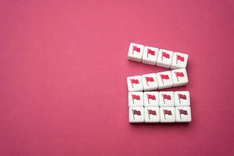 Make a plan to achieve goals. Get more achievements. Carry out the points o.. Stock Photos