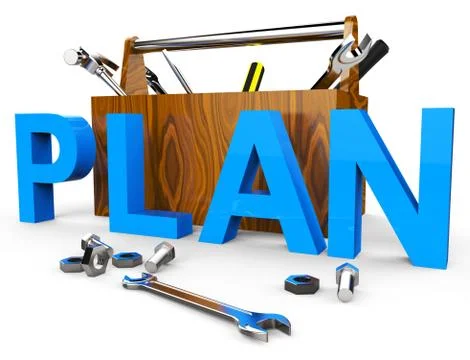 Make A Plan Representing Project Management And Scheme イラスト素材