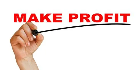 Make profit Illustrazione stock