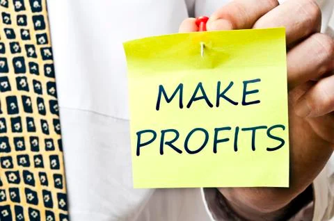 Make profits post it Photos