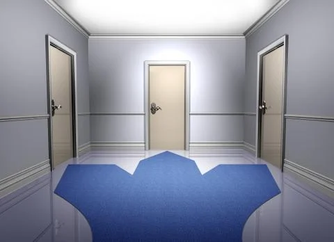 Make the right choice Stock Illustration